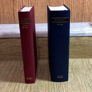 Vintage 1984,1989 Jefferson’s Writings ,Howels Novels 1886-1888 Hardcover Books